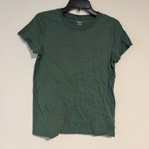 Madewell Forest Green Short Sleeve Tee